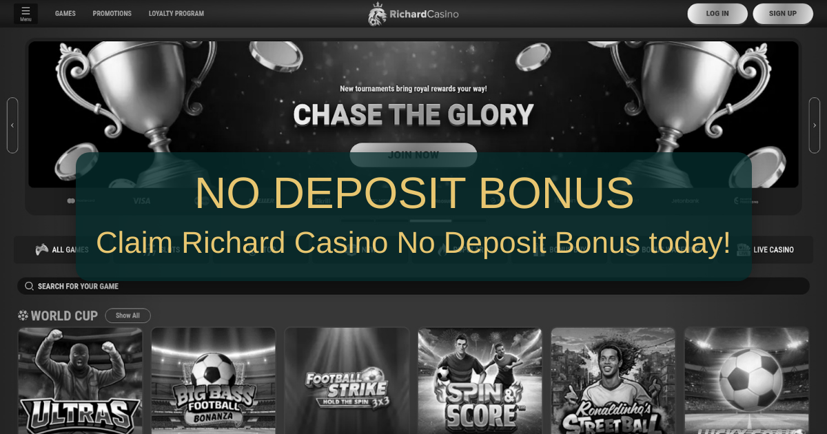 Richard Casino No Deposit Bonus – Explore Our Platform Risk-Free